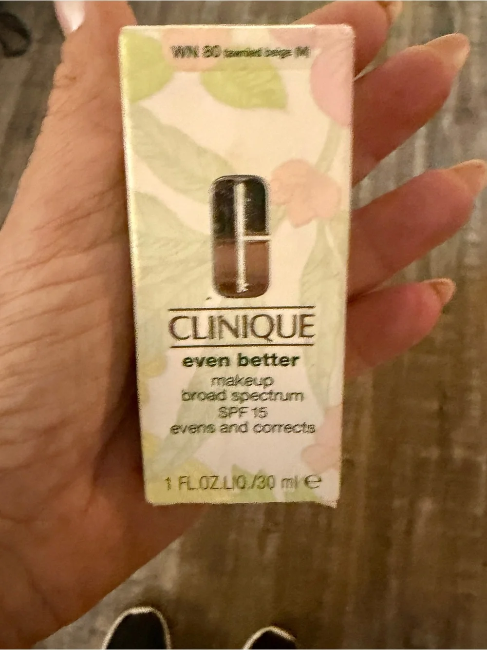 Clinique Even Better Makeup Broad Spectrum SPF 15 - WN 80 Tawnied Beige